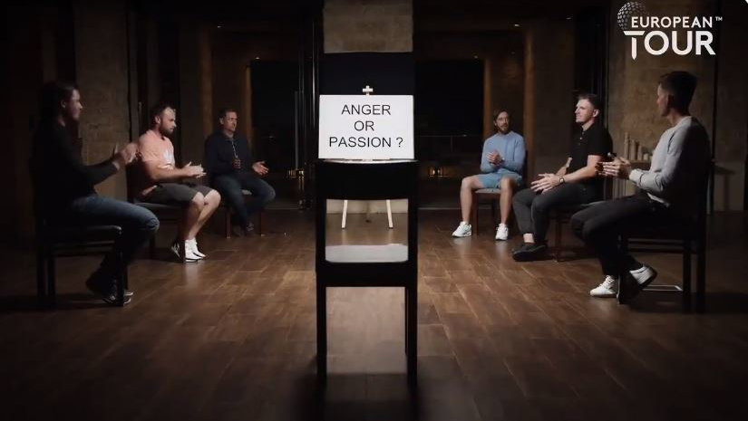 Tommy Fleetwood & Tyrrell Hatton star in European Tour 'Angry Golfer' video